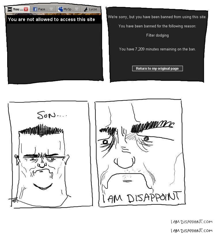 Disappoint-temp-ban